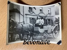 Foto Heimatfest Burkhardtsdorf 1955 Kutsche Postkusche Erzgebirge DDR original