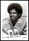 Eric Rouse Illinois Football Signed 5x7 Team Issued Photo JSA Pre-Cert *Y2327