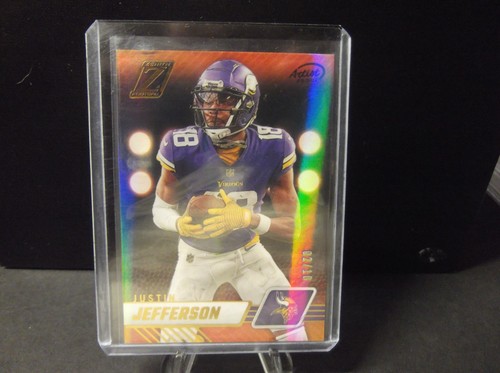 JUSTIN JEFFERSON 2023 PANINI ZENITH #69 ARTIST PROOF VIKINGS MACH #02/10 MADE!!!