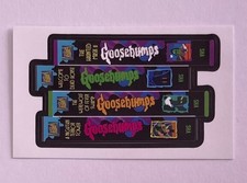 Goosebumps VHS Sticker Waterproof 2 1/2 Movie...