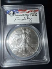 2016 Silver Eagle 30th Anniv. PCGS MS70 Edmund Moy Signed First Strike