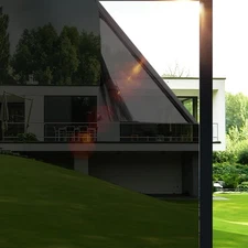 Sun Blocking Privacy Window Film: One Way Window Tint for Home, Daytime Windo...