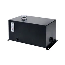 Field Tuff 10 Gallon 14 Gauge Welded Steel Hydraulic Fluid Reservoir Tank wit...