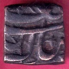 MUGHALS AKBAR UJJAIN MINT 1/2 FALUS RARE COPPER COIN#C23