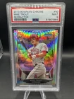 2013 Bowman Chrome Mike Trout #50 Refractor PSA 9