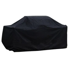 Stone Patio Grill Island Cover Waterproof 132 Inch Outdoor Kitchen Island BBQ...