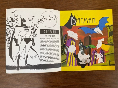 Batman The Animated Series Collectible Sticker Album Panini 1993 - Picture 2 of 8
