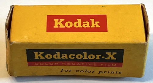 Kodak Kodacolor X CX 127 Film Sealed Vintage Dec 1972 Expired Photography Color