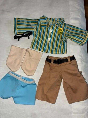 Vintage Cabbage Patch Kids/Doll Clothes 6 Pc "PREPPY BOY" outfit (650)