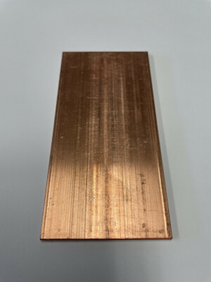 1 Pc of Copper Sheet/Plate 1/8 x 6 x 12 .125 1 Pc of Copper Sheet/Plate 1/8 x 6 x 12 .125