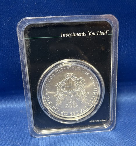 APMEX 2008 AMERICAN SILVER EAGLE 1 oz ASE .999 SILVER DOLLAR COIN - Picture 2 of 2