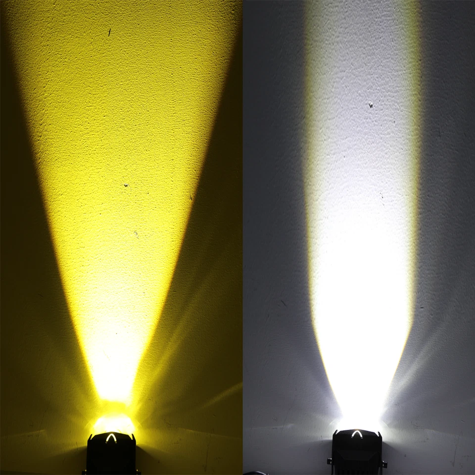 2pcs 3inch 120W LED Work Light Spot Pods Driving Amber White Fog Lamp Off-road - Image 3 of 4