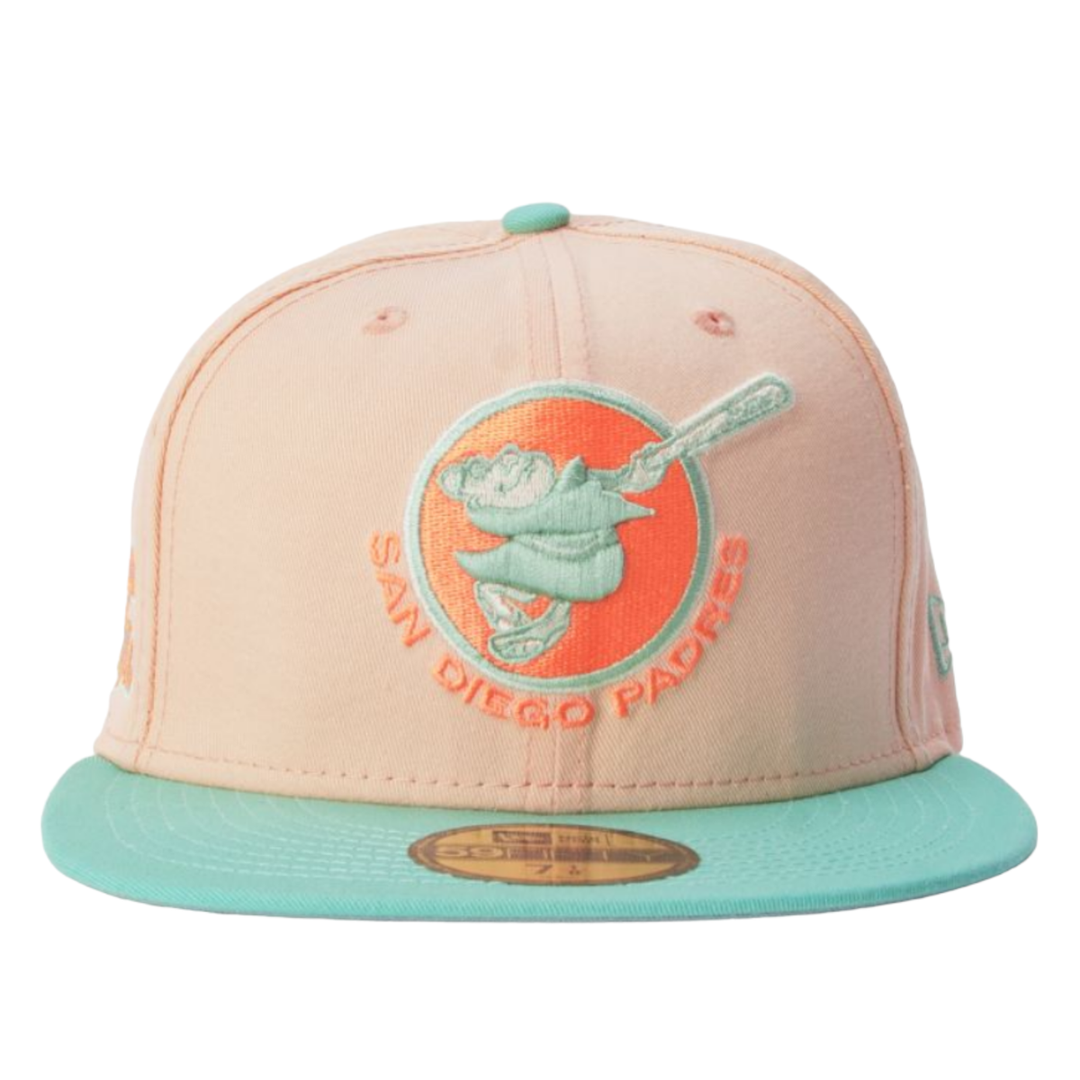 New Era San Diego Padres Peach Pack 59FIFTY Fitted Hat 1984 WS
