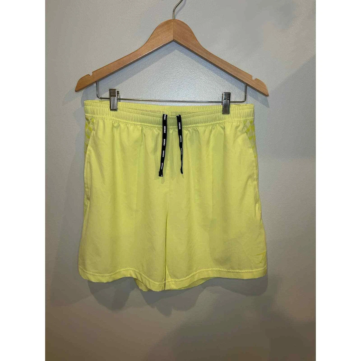 Gymshark Neon Yellow Men s Shorts Size XL eBay