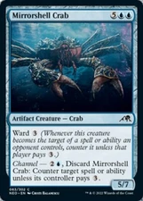 MIRRORSHELL CRAB x4 mtg NM-M Kamigawa Neon Dynasty 4 Common