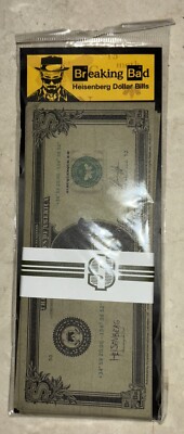 Breaking Bad - Heisenberg Dollar Bills Dollar Scheine NEU Merchandise Sammeln