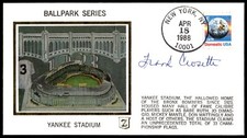 Frankie Crosetti Signed FDC Cover AUTO 1988 Cachet NY Yankees MLB 17x WS Champ!
