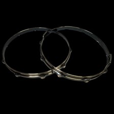 DFP Die Cast Drum Hoops - Antique Brass 14'' 10 Lug - Set