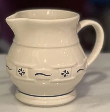 Longaberger Woven Traditions Classic Blue 1 Quart Juice Pitcher