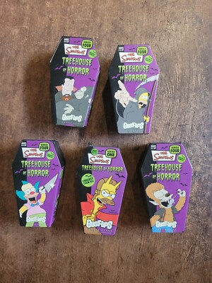 the Simpsons Bust-Ups Treehouse of Horror - Set of 5