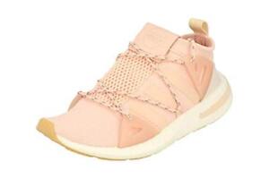 Donna Adidas arkyn Boost Rosa Chiaro Kendall Jenner Bianca Gomma Scarpa da corsa | eBay