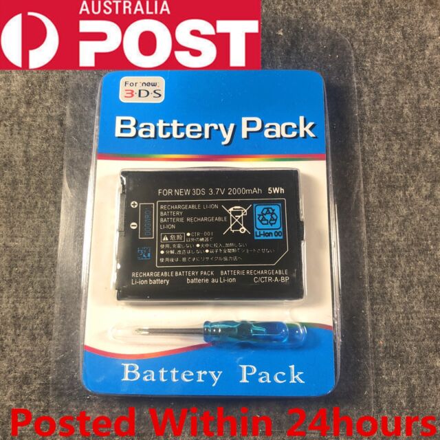 New Rechargable Battery Pack for Nintendo New3DS 3.7V CTR-001 KTR-003