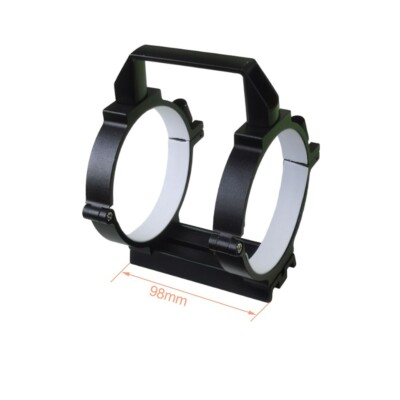 Astronomischer Teleskopring Optische Rohrschelle Dovetail für Celestron 80EQ90DX