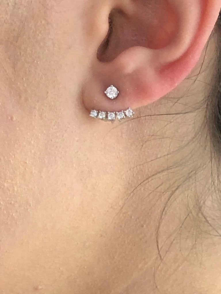 Platinum ear piercing best sale studs