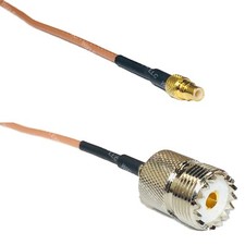 RG316 SMC MALE to SO239 UHF Female RF Cable Rapid-SHIP LOT