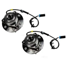 Pair Set 2 Front Wheel Bearing & Hubs Assy ACDelco For Chevy GMC Sierra 1500 4WD
