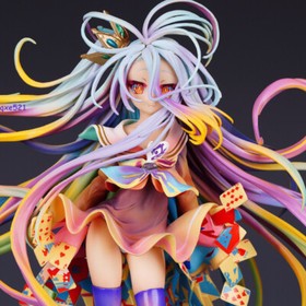 Anime No Game No Life Shiro Action Figures 28CM PVC Statue Model Gifts Toy Boxed