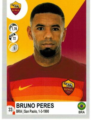 Fußballer Panini 2020-2021 sticker N.407 Bruno Peres (ROM)