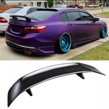For Honda Accord Sedan Coupe 46 Gt Style Rear Trunk Spoiler Lip Roof Tail Wing For Honda Accord Sedan Coupe 46 Gt Style Rear Trunk Spoiler Lip Roof Tail Wing