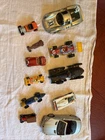 Lot Of 11 Assorted Brands And Style Toy Vintage Cars Fun Assortment!