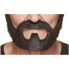 Realistic Self-Adhesive Fake Beard, Costume Accessory