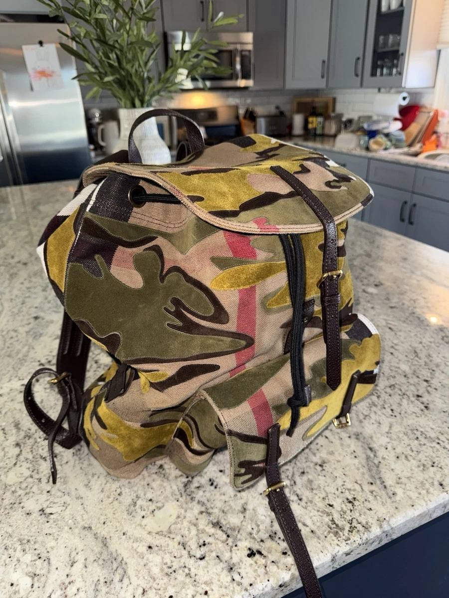 Camouflage Backpack Bags & Canvas Exterior Handbags for  display picture 1