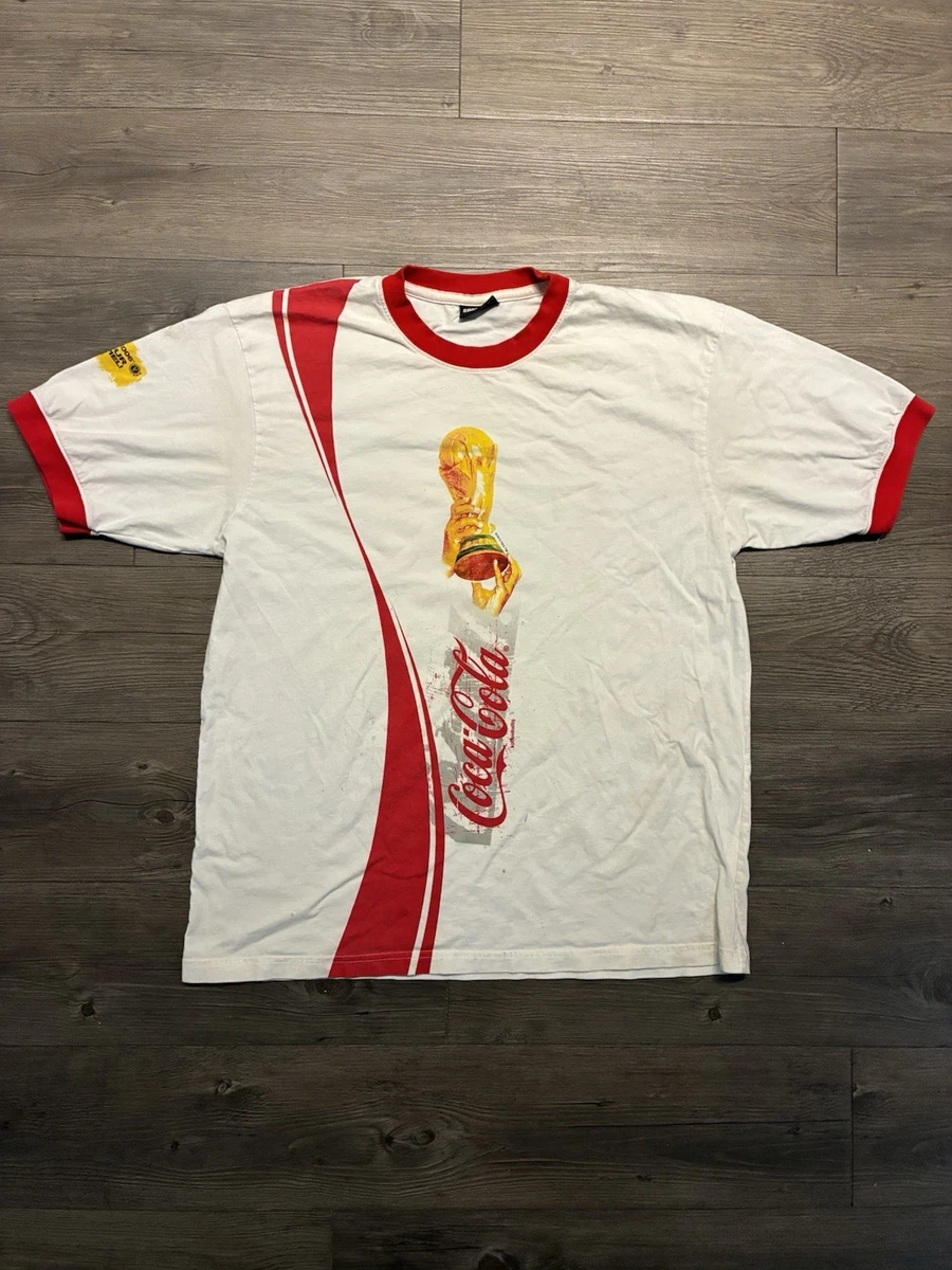 CocaCola 2006 FIFAワールドカップ Tシャツ L ヴィンテージ Vintage Coca Cola FIFA World Cup 2006 Ringer T-Shirt Men's L
