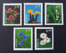 1997 NORWAY NORWEGEN NORGE FLOWERS FLORA VF MNH