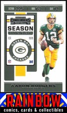 2019 Panini Contenders #66 Aaron Rodgers Green Bay Packers
