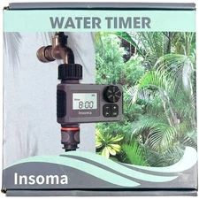 Water Timer for Outdoor Faucet and Garden Hose - Programmable - Insoma SGW05