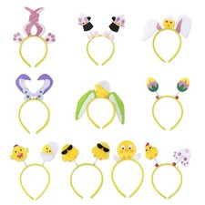 Fun Headbands Rabbits Makeup Hair Hoop for Party Headwear for Vacation Travel