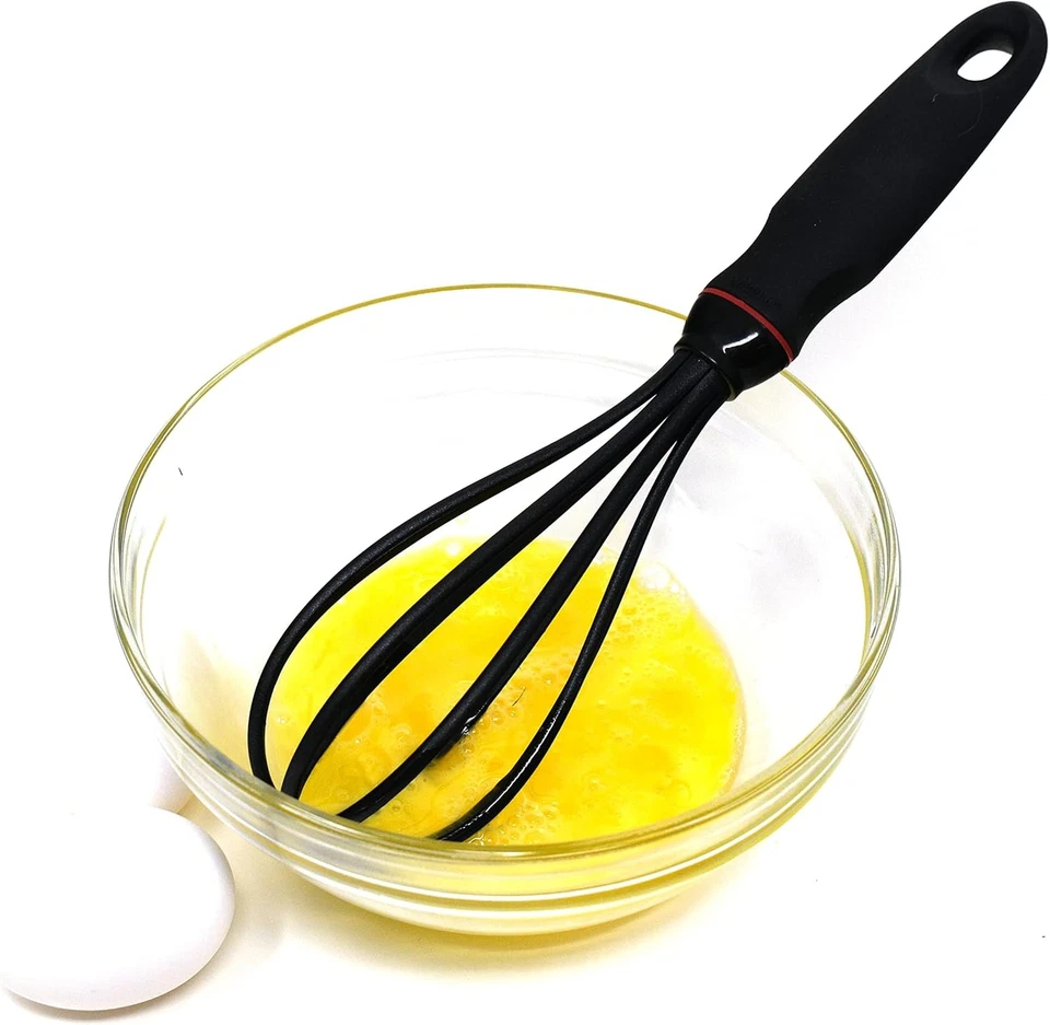 Batidor de nailon Norpro 1710 Grip-EZ 1 unidad (paquete de 1), negro Foto 2 de 4