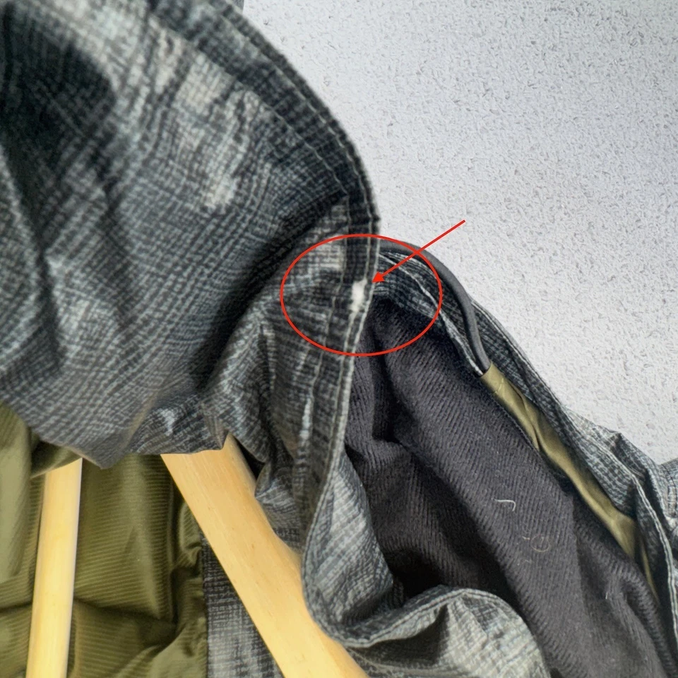 Bonfire Jacket Mens 2XL XXL Gray Dakar Hooded Puffer Snowboard Thermal Winter - Image 4 of 4