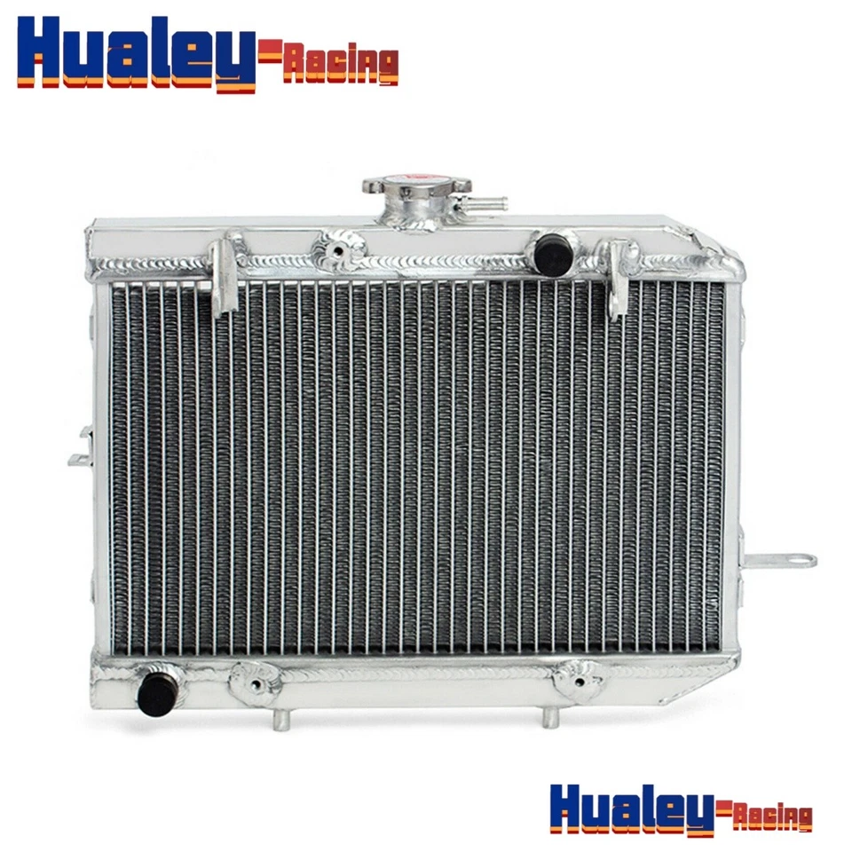Aluminum Radiator+Fan For 2003-2017 Honda Rincon 650 TRX650F/Rincon 680 TRX680F - Image 3 of 4