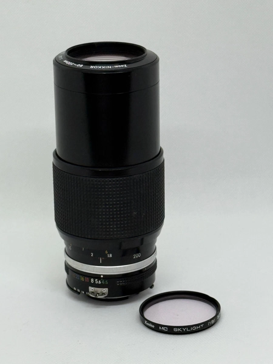 Nikon Zoom-NIKKOR f/4.5 Camera Lenses 80-200mm Focal for sale | eBay