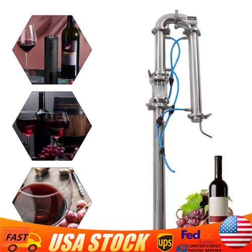 Wine Beer Keg Copper Kit 51mm Moonshine Tube Pipe Still Distillation Column SALE