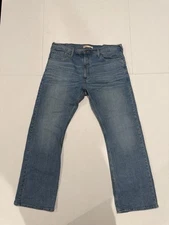 Levi Strauss Signature Bootcut Mens 38x30 Jeans Cotton
