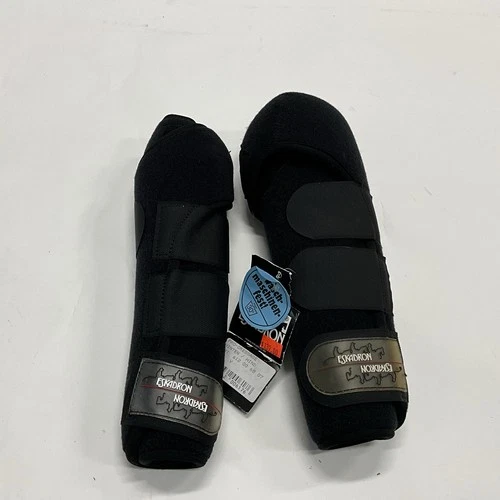 Eskadron Pro-Dressage Tendon Front Boots - Black - New + Free Shipping