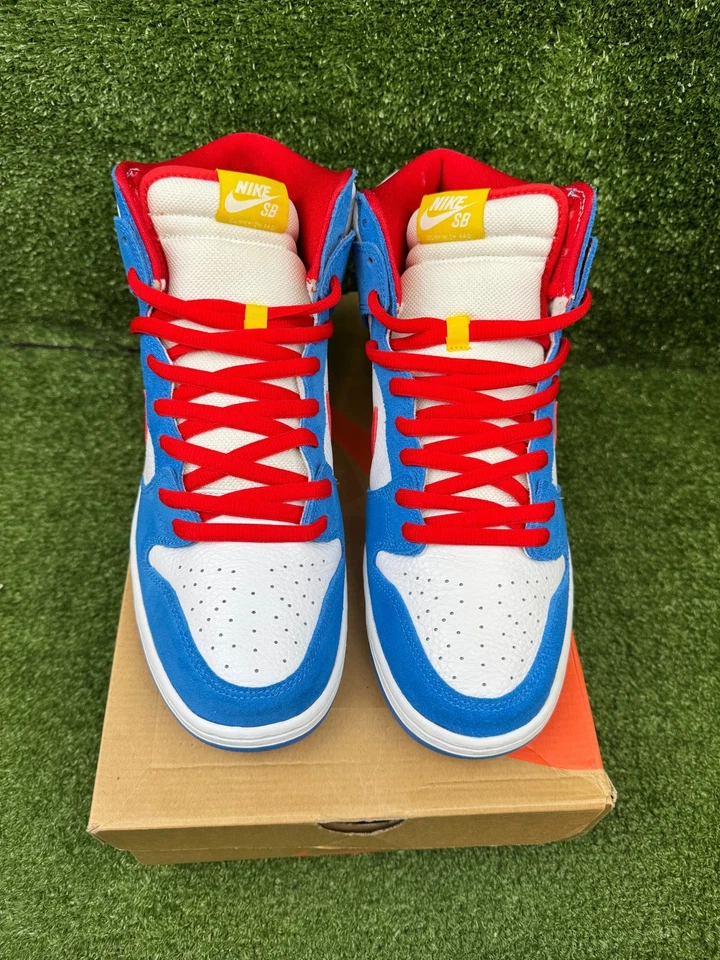 Talla 11.5 - Nike Dunk SB High Doraemon Foto 2 de 4