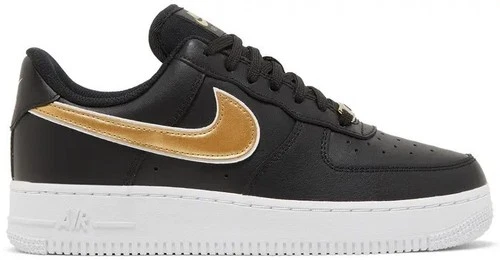 Nike Air Force 1 '07 Essential Black Metallic Gold W